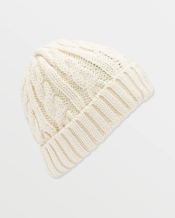 Volcom Stone Knit Womens Beanie - Bone