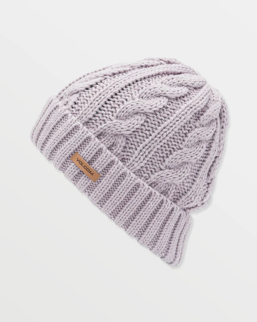 Volcom Stone Knit Womens Beanie - Lavender