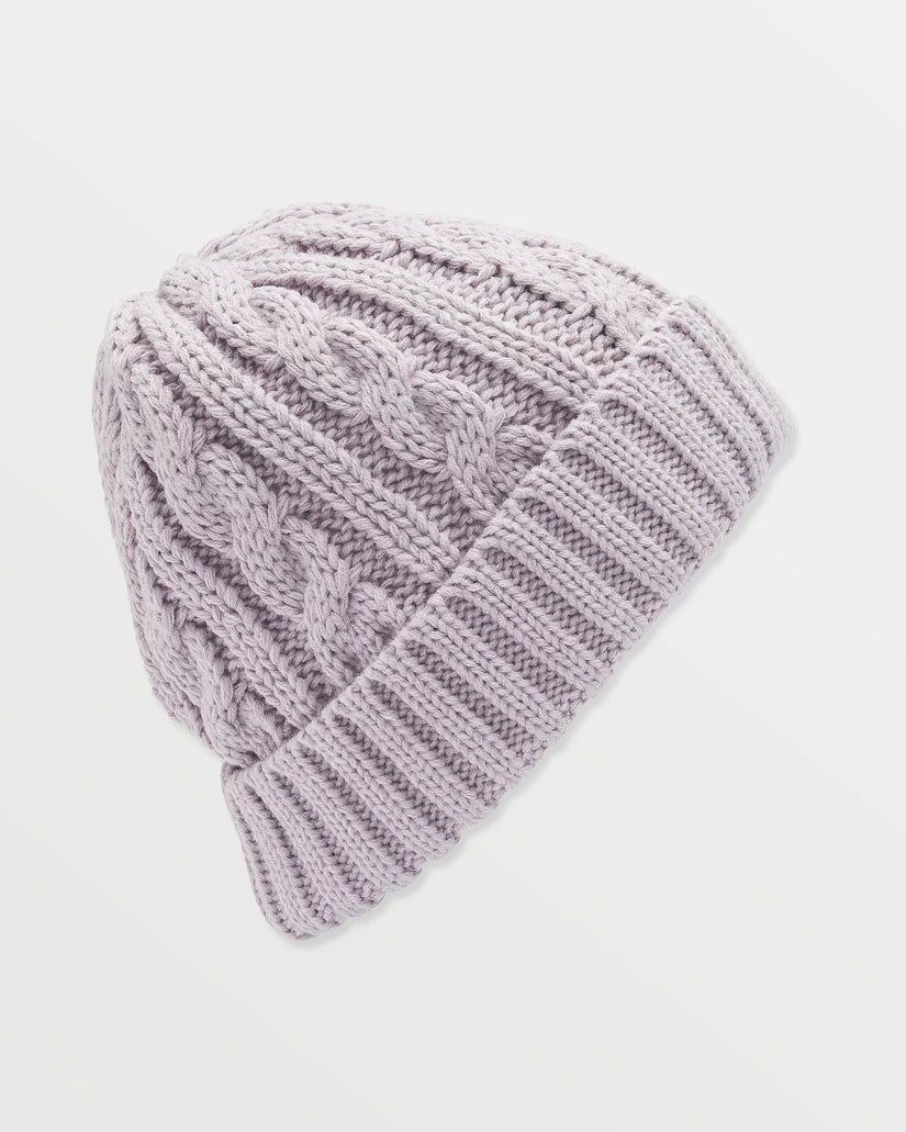 Volcom Stone Knit Womens Beanie - Lavender
