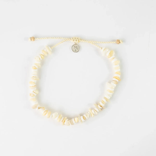 Pineapple Island Canggu Puka Shell Surfer Anklet