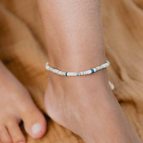 Pineapple Island Mauna Kea Beaded Anklet