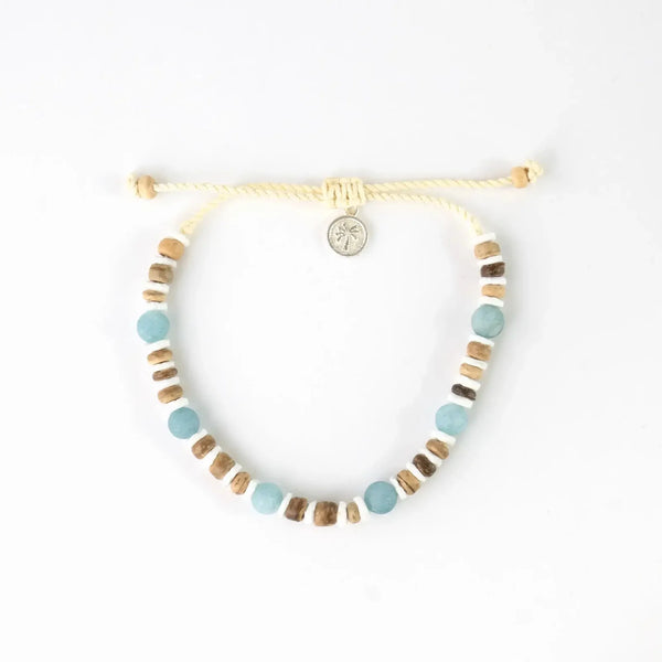 Pineapple Island Manta Point Stone & Shell Bracelet