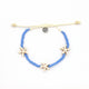 Pineapple Island - Tidepool Starfish Beaded Anklet | Blue