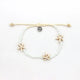 Pineapple Island - Tidepool Starfish Beaded Bracelet | White