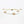 Pineapple Island - Tidepool Starfish Beaded Bracelet | White