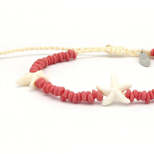 Pineapple Island Tidepool Starfish Bracelet - Pink