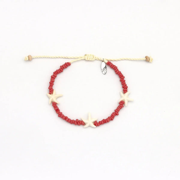 Pineapple Island Tidepool Starfish Bracelet - Pink