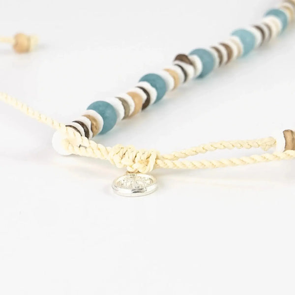 Pineapple Island Manta Point Stone & Shell Necklace