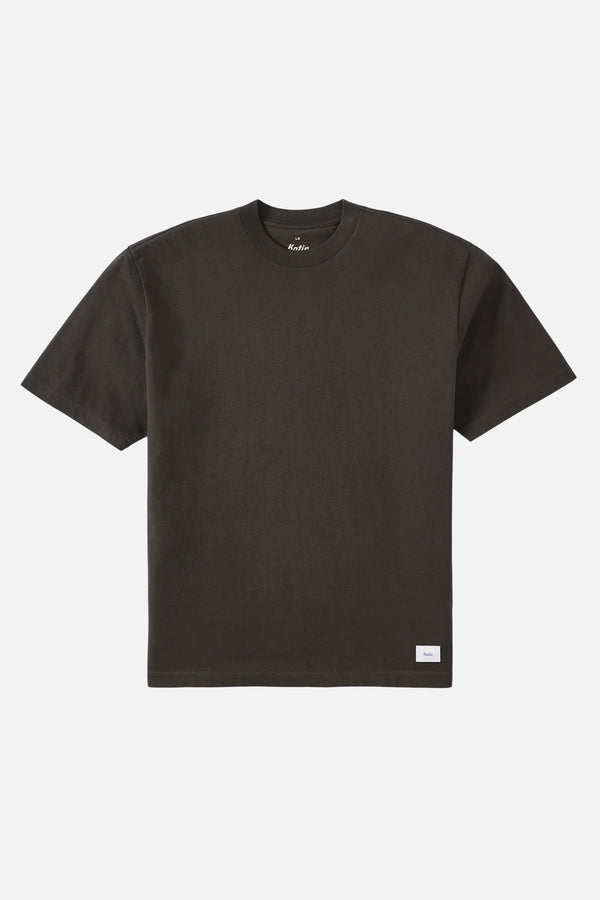 Katin Box Fit Heritage Tee - Black Wash