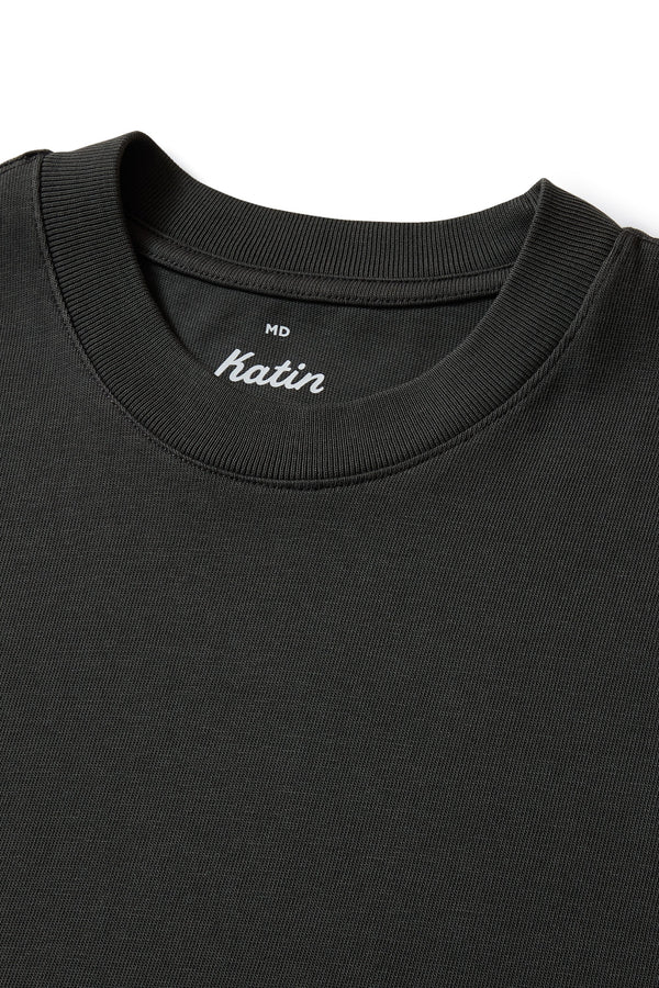Katin Box Fit Heritage T-Shirt - Black Wash