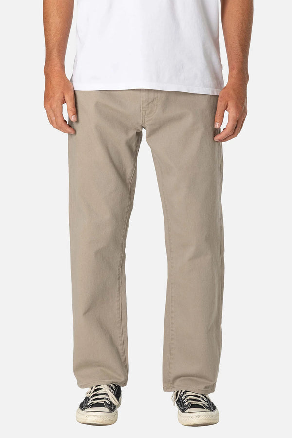 Katin George 64 Relaxed Bull Denim Jeans - Vintage Khaki