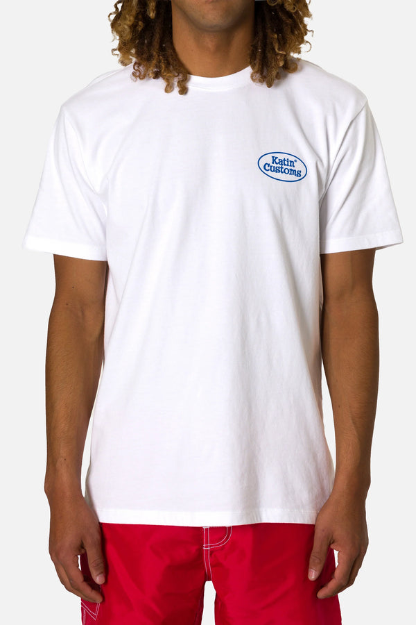Katin Haulin Tee - White