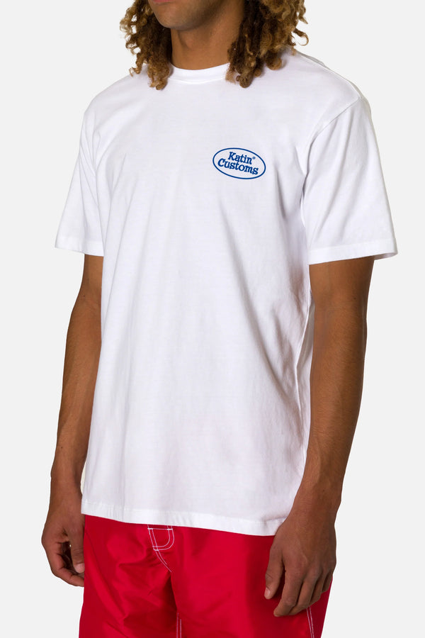 Katin Haulin Tee - White