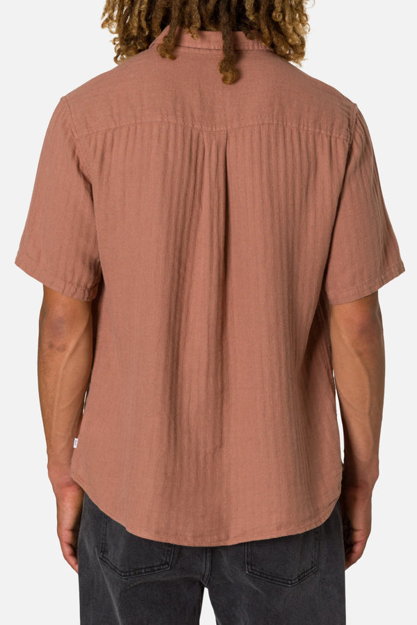 Katin Alan Solid Shirt - Dark Clay