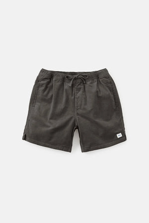 Katin Cord Local Shorts - Black Wash