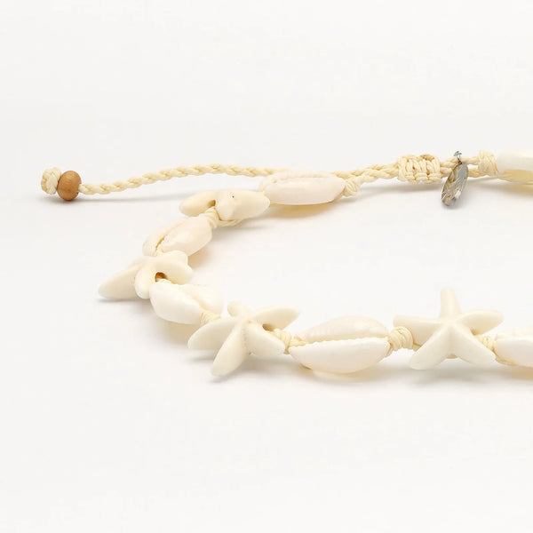 Pineapple Island Kahakai Cowrie & Starfish Anklet