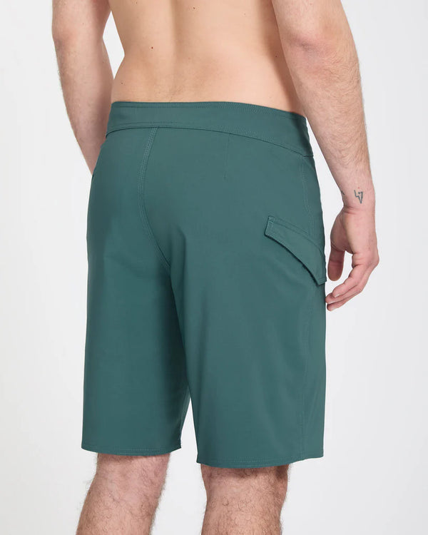 Volcom Lido Solid Mod 20" Mens Boardshort - Rifle Green