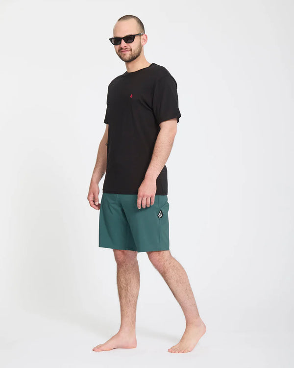 Volcom Lido Solid Mod 20" Mens Boardshort - Rifle Green