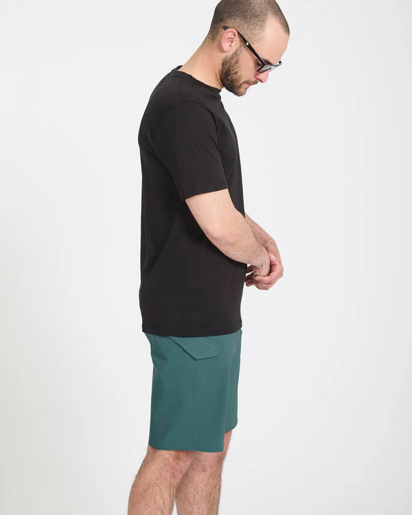 Volcom Lido Solid Mod 20" Mens Boardshort - Rifle Green