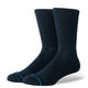 Stance Icon Crew Socks - Dark Navy