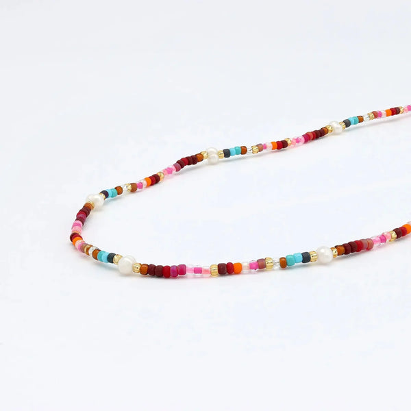 Pineapple Island Merah Dainty Endless Summer Necklace