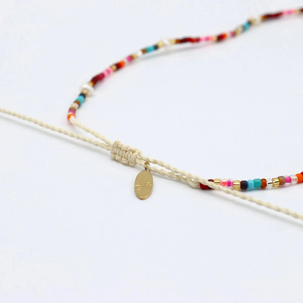 Pineapple Island Merah Dainty Endless Summer Necklace