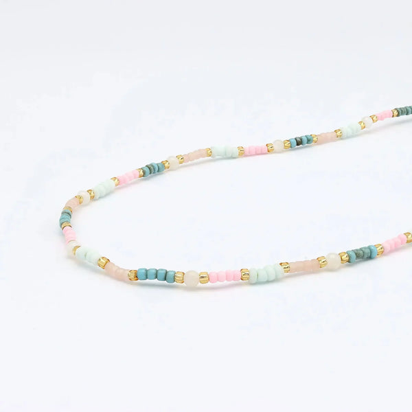 Pineapple Island Kemboja Pastel Endless Summer Necklace