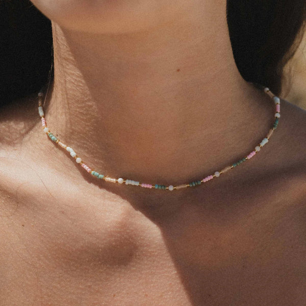 Pineapple Island Kemboja Pastel Endless Summer Necklace