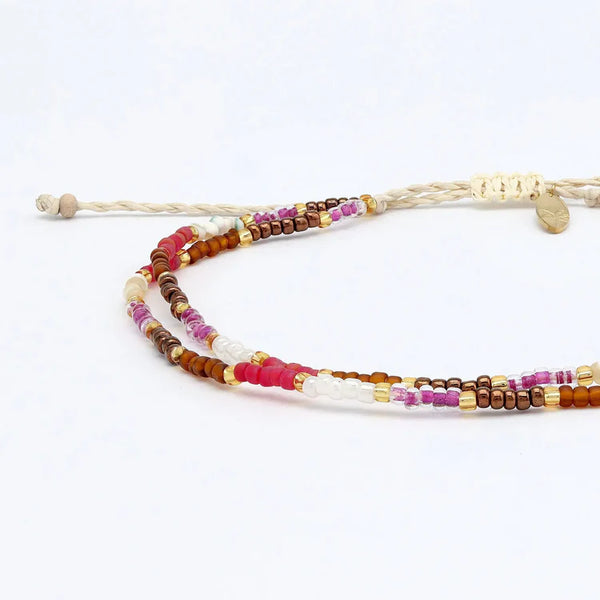 Pinapple Island Berkilau Warm Tone Endless Summer Anklet