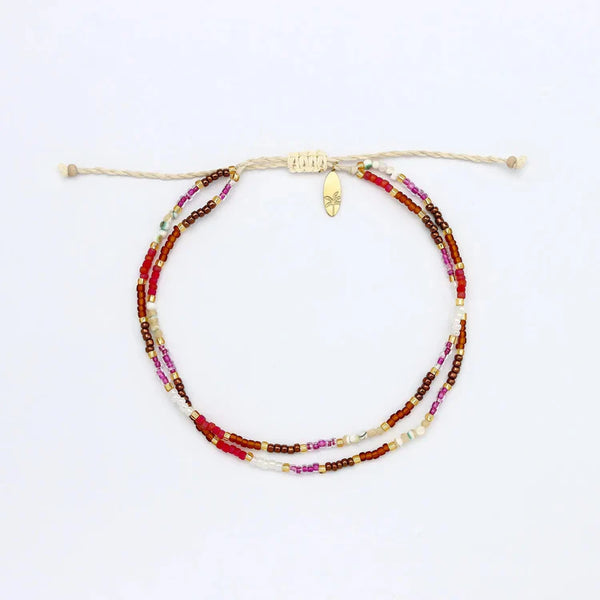 Pinapple Island Berkilau Warm Tone Endless Summer Anklet