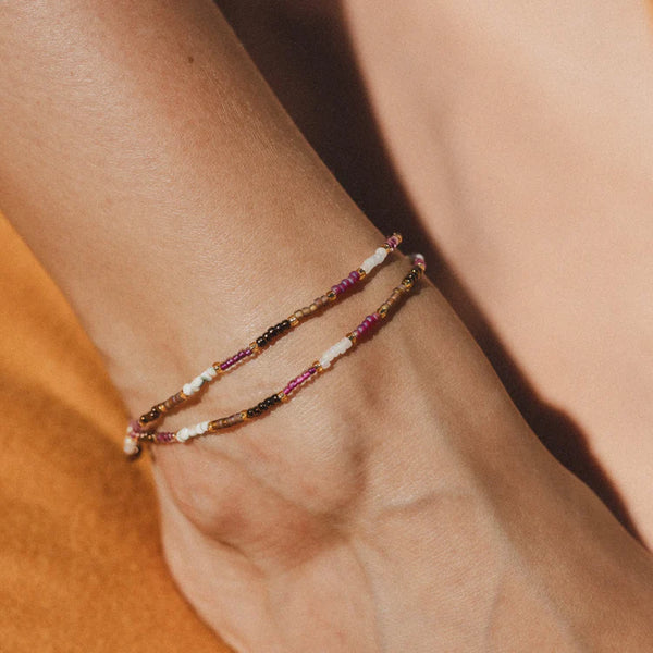 Pinapple Island Berkilau Warm Tone Endless Summer Anklet