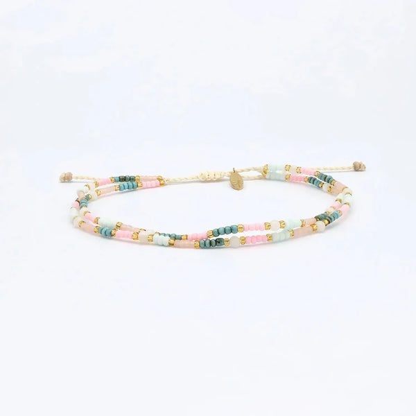 Pineapple island Kemboja Pastel Endless Summer Anklet