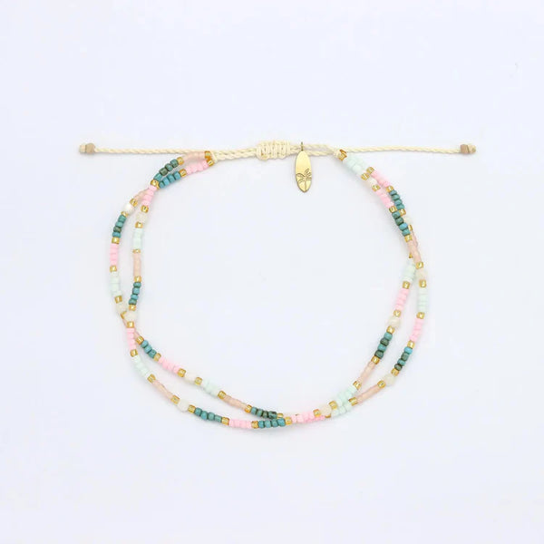 Pineapple island Kemboja Pastel Endless Summer Anklet