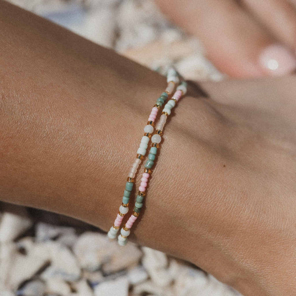 Pineapple island Kemboja Pastel Endless Summer Anklet