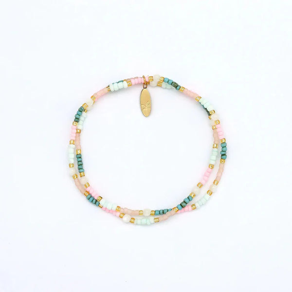 Pineapple Island Kemboja Pastel Endless Summer Bracelet