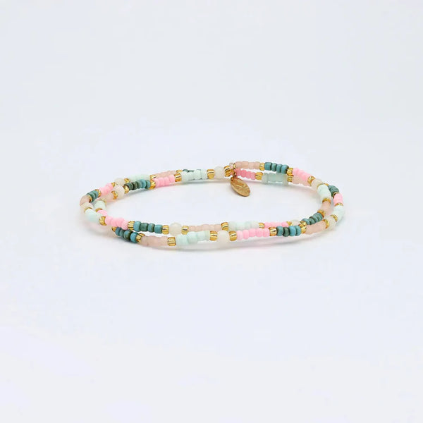 Pineapple Island Kemboja Pastel Endless Summer Bracelet