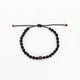 Pineapple island Memutar Cord & Gemstone Bracelet