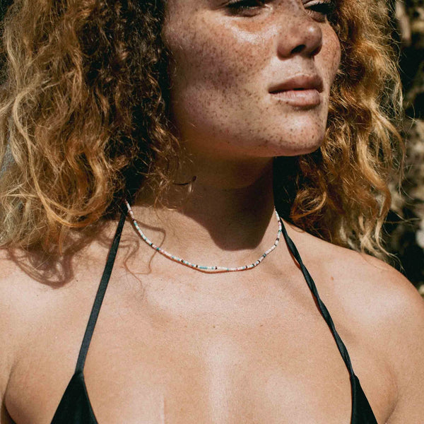 Pineapple Island Alila Dainty Beaded Choker