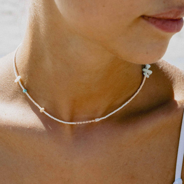 Pineapple Island Mimpi Dainty Beaded Necklace
