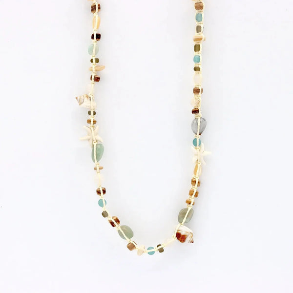 Pineapple Island Waiwai Kai Mixed Bead Necklace