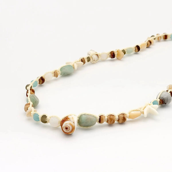 Pineapple Island Waiwai Kai Mixed Bead Necklace