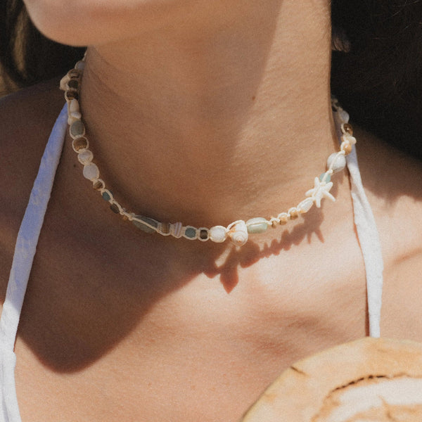 Pineapple Island Waiwai Kai Mixed Bead Necklace