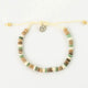 Pineapple Island - Laut Turquoise & Wood Beaded Bracelet