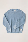 Rhythm Polu Crew Knit Washed Blue