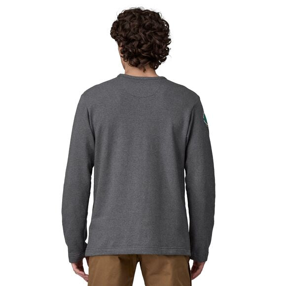 Patagonia Men's Lightweight Unity Fitz Wildrise Crewneck Sweatshirt - Ink Black