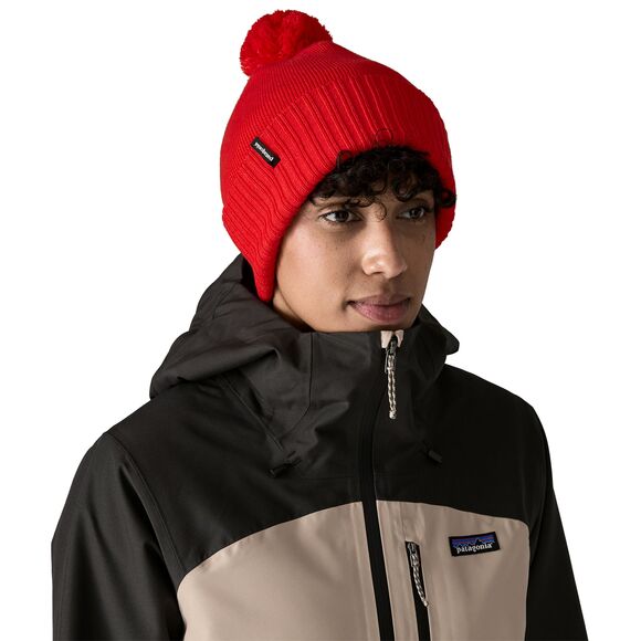 Patagonia Powder Town Beanie - Sizzle Red