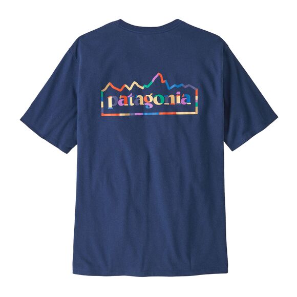 Patagonia Men's Unity Fitz Responsibili-Tee T-Shirt - Clement Blue