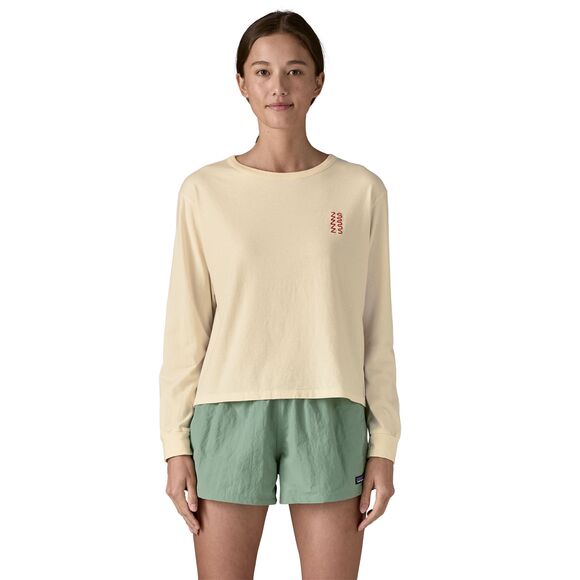 Patagonia Women's Long-Sleeved Driftways Easy-Cut Organic Shirt - Undyed Natural
