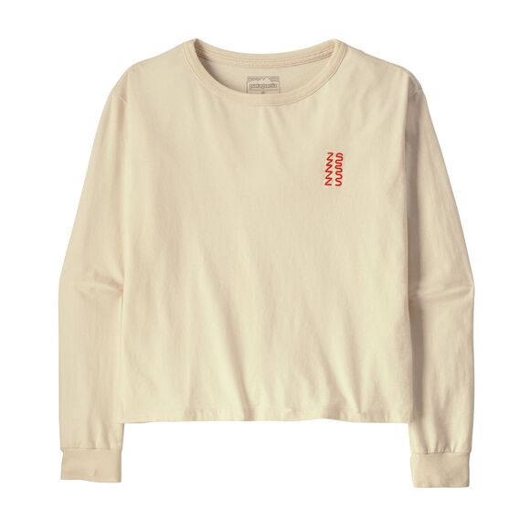 Patagonia Women's Long-Sleeved Driftways Easy-Cut Organic Shirt - Undyed Natural