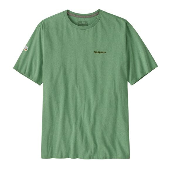 Patagonia Men's Fitz Roy Icon Responsibili-Tee - Elwood Green